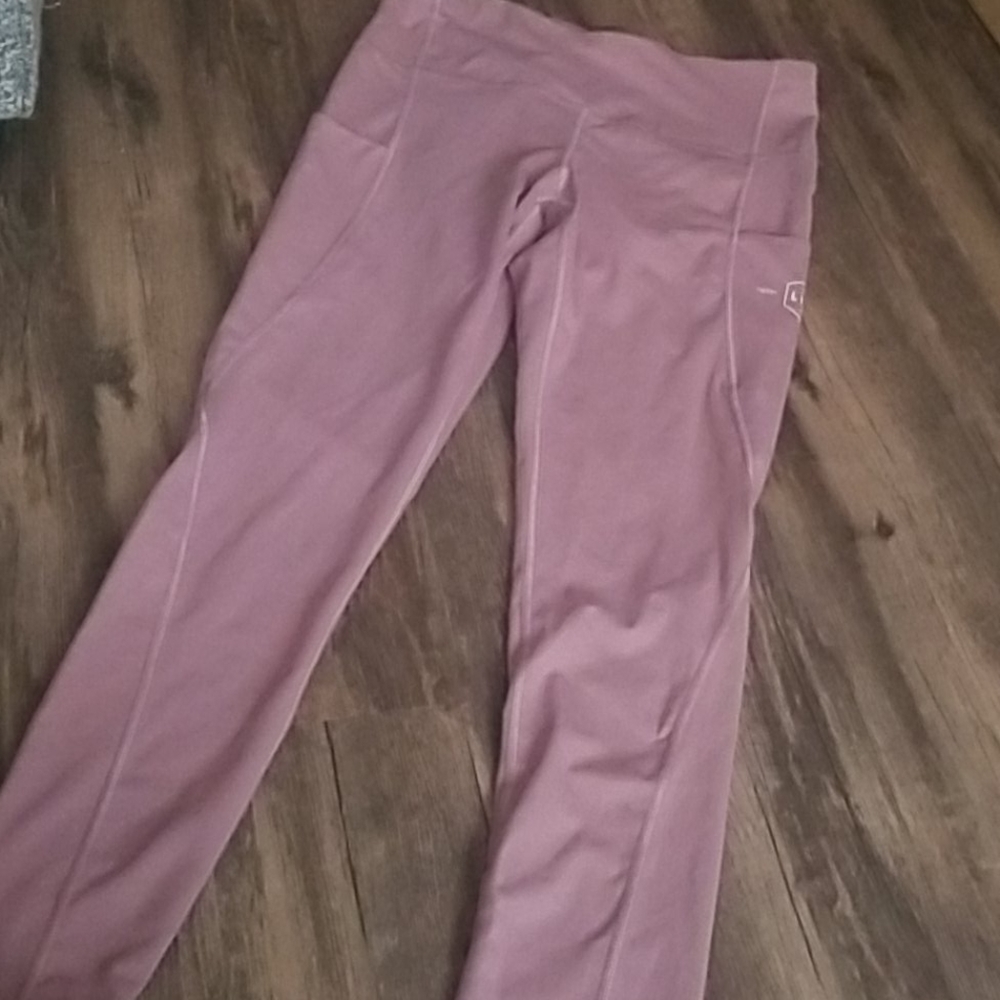 Mauve high waist pocket legging